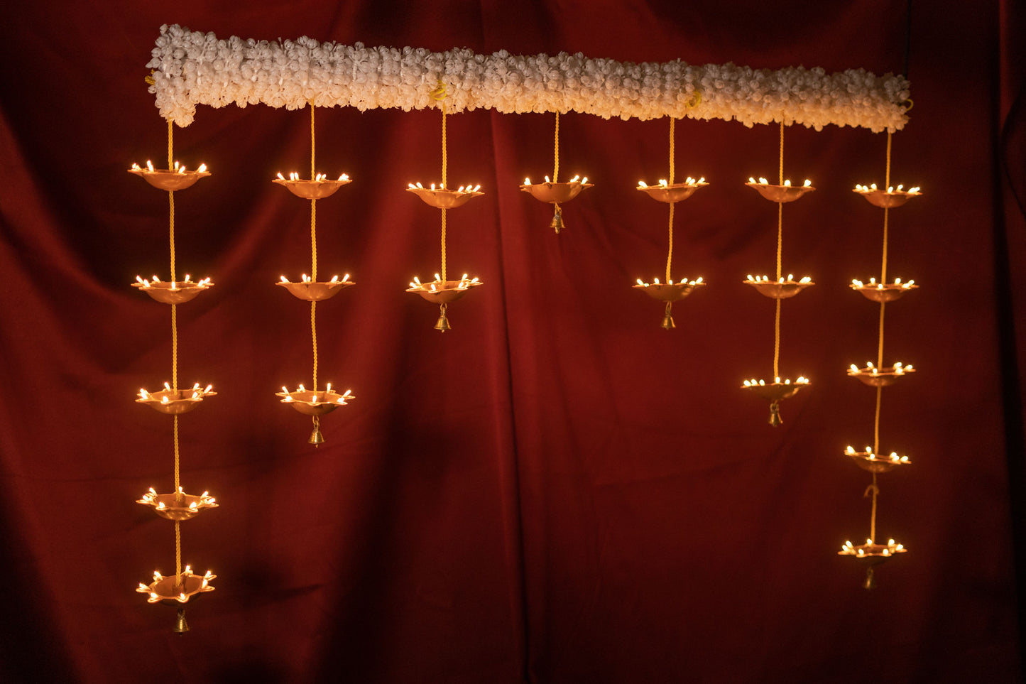 Made in India Door Toran with 21 diyas- T21