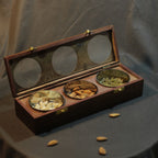 Wooden Dryfruit Box with 3 Bowls – 12 x 4 inch — view 3