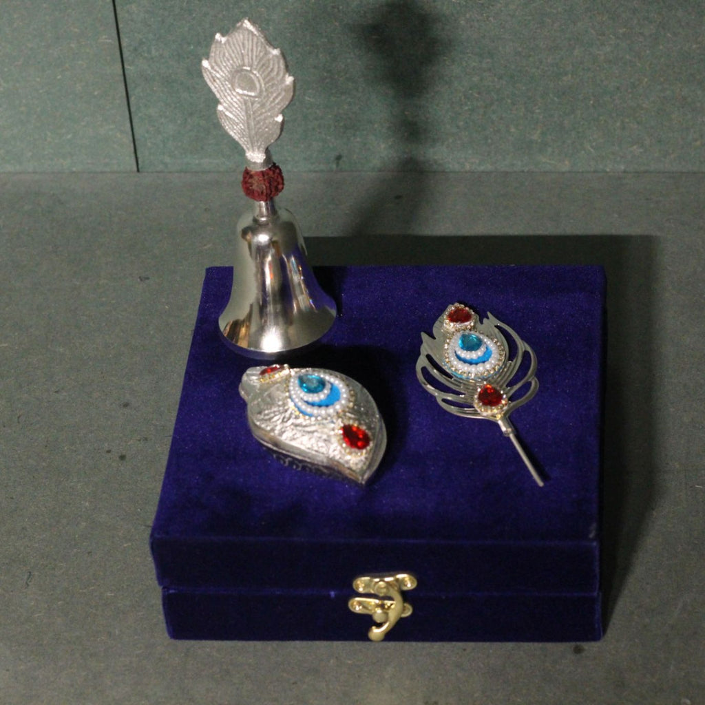 Tilak Chopda Set with Bell – Boxed — view 4