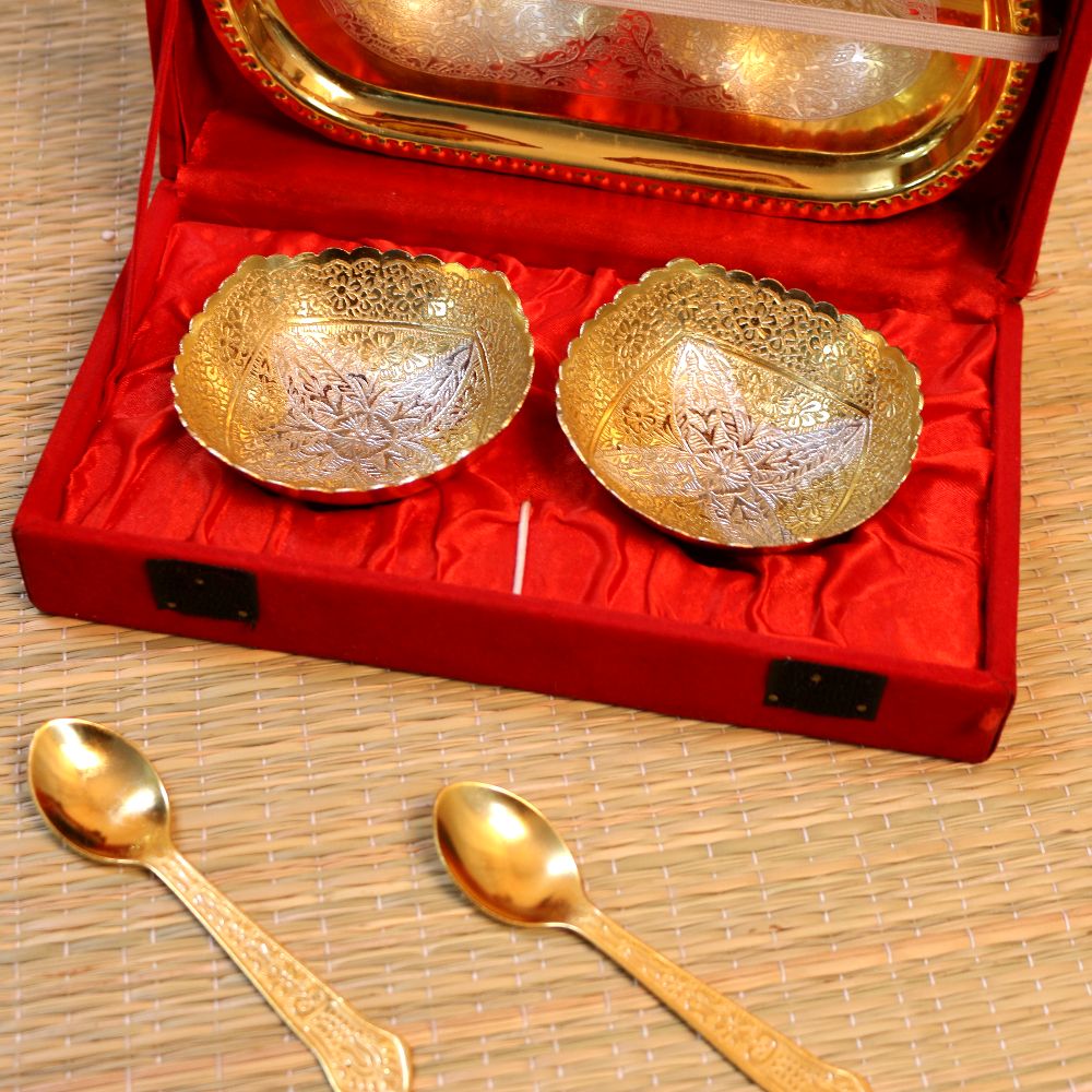 Leaf Bowl Set with Tray – Square
