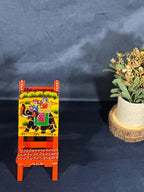 Hand-Painted Mini Folding Chair