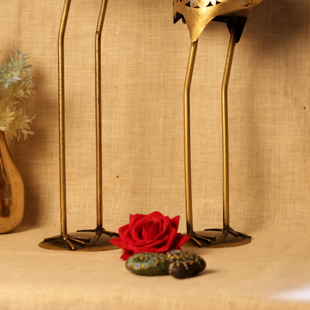 Netted Bagula Tealight Stand – Set of 2 — view 5