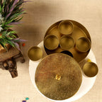 Brass Finish Masala Box — view 3