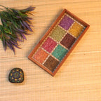 Wooden Gemstone Tray – 6x12 inch