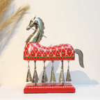 Wooden Bell Horse with 10 Bells – 21 inch — view 2