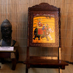 Hand-Painted Mehrab Folding Chair — view 2
