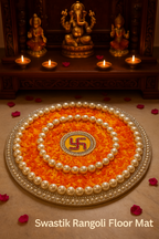 Rangoli Floor Mat