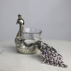 Peacock Tealight Holders – Set of 2