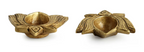 Handcrafted Brass Kamal Diya Set of 4 made in India – HeritageKosh