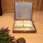 Embossed Dryfruit Box – 10 x 10 inch — view 2