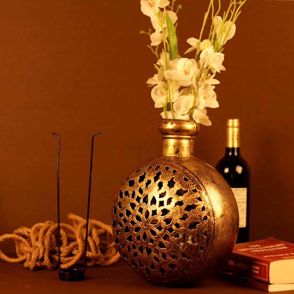 Netted Kuriya Tealight Lantern – Small — view 4