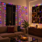 Multi-color LED rice light for indoor décor