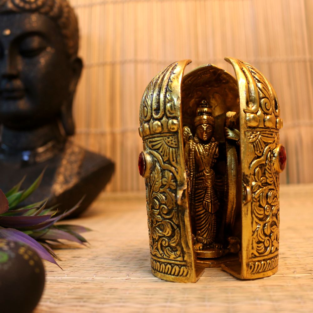 Folding Ram Darbar Travel Shrine — view 2