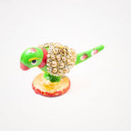 Stone-Studded Parrot Figurine – 1 inch — view 2