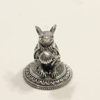 Mushak Figurine – Oxidised Silver Finish, Medium