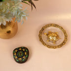 Tortoise Plate – Golden — view 2