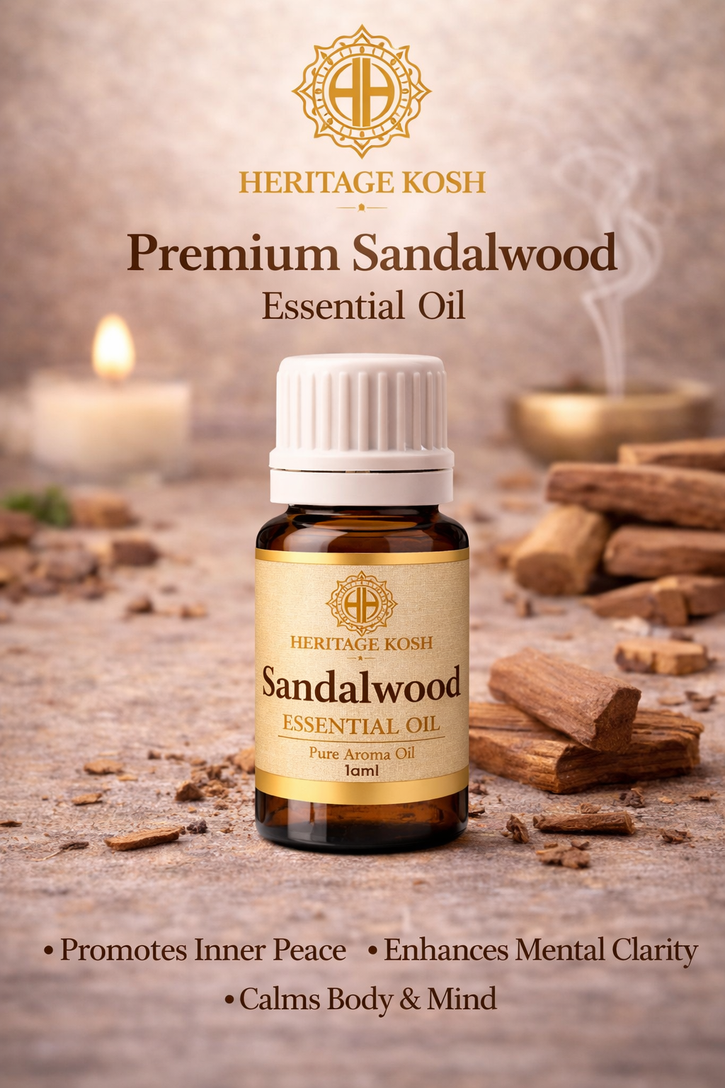 Handcrafted Premium Heritage Floral Aroma Oil Set made in India – HeritageKosh