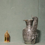 Peacock Handle Flower Pot – Tall