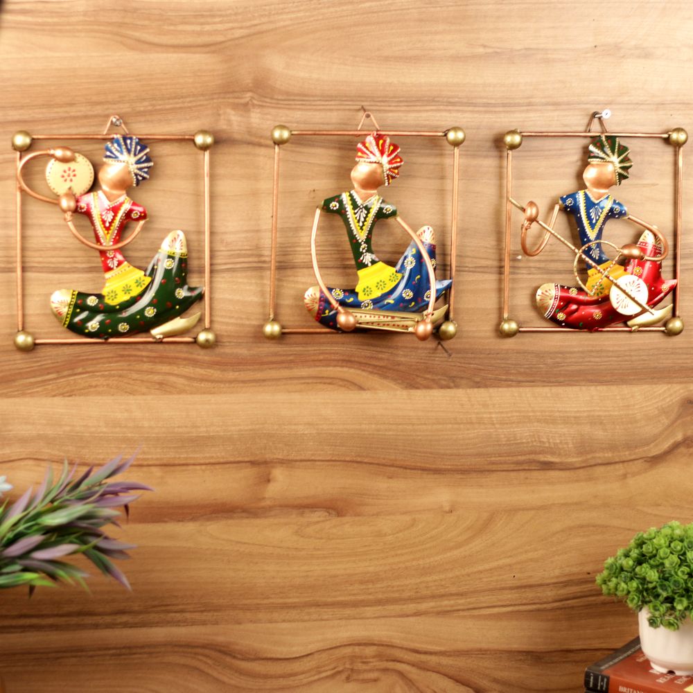 Sitting Musicians Wall Frame – Set of 3 — view 3