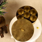 Brass Finish Masala Box — view 2