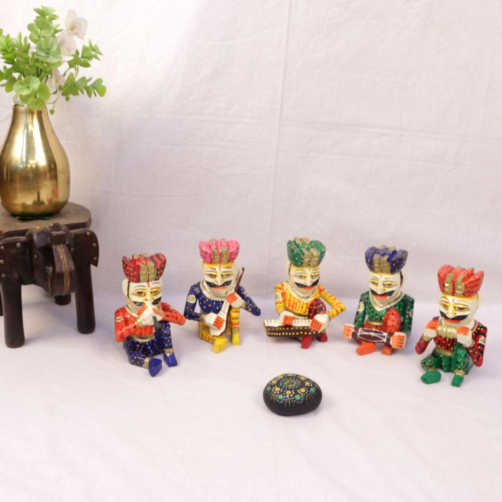 Wooden Musician Set of 5 – 6 inch — view 3