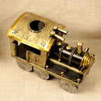 Painted Iron Steam Engine — view 4