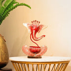 Painted Ganesha Tealight Holder – Red — view 3