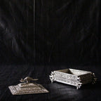 Silver-Finish Baggi Trinket Box — view 3