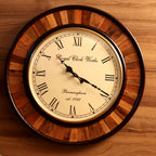 Wooden Strip Wall Clock – 18 inch — view 2