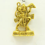 Flying Hanuman Ji Wall Hanging – Gold Finish — view 2