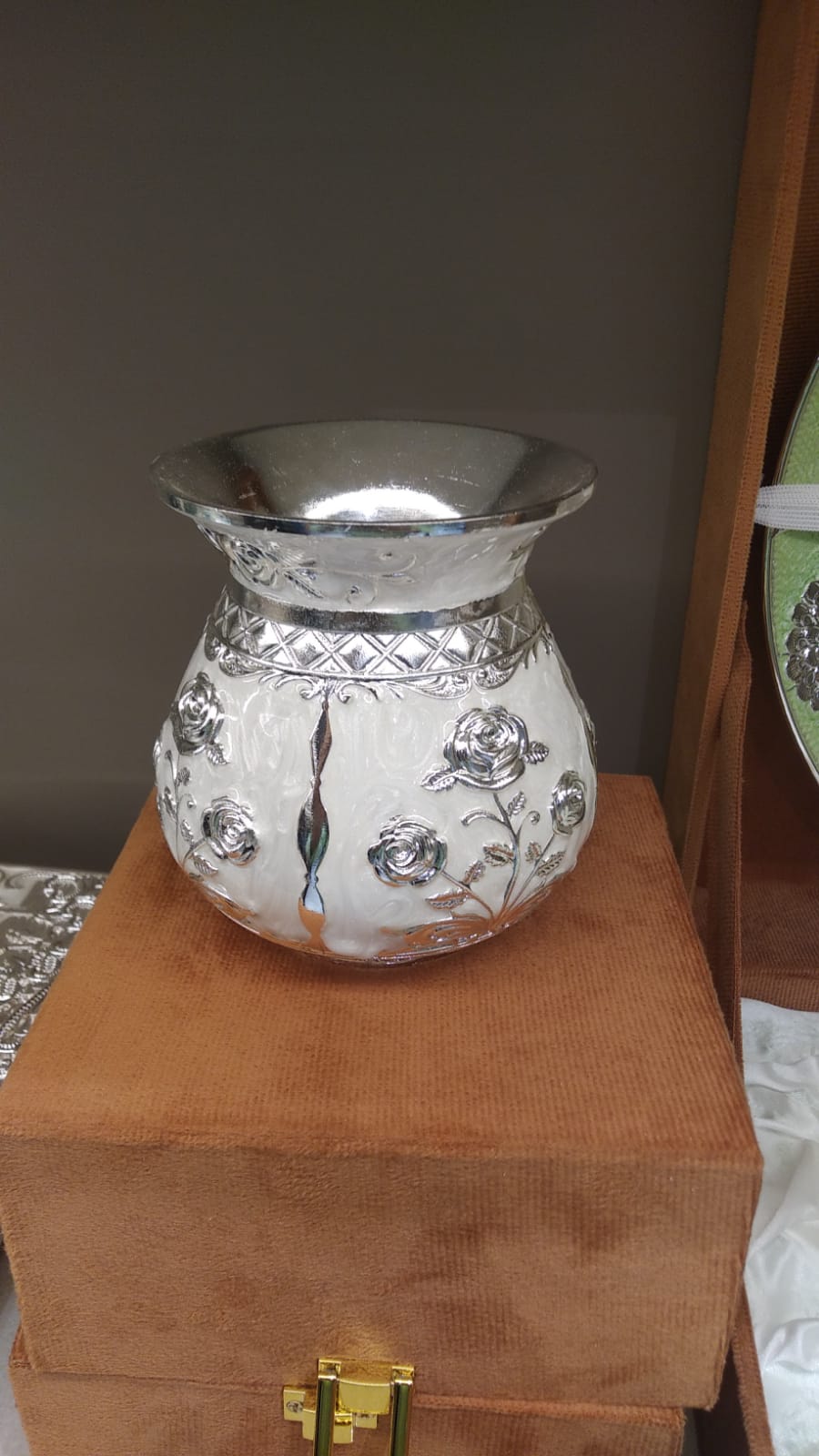 German Silver Lota – 6 inch, Boxed