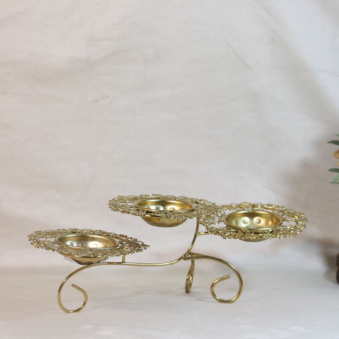 3-Way Urli Tealight Stand