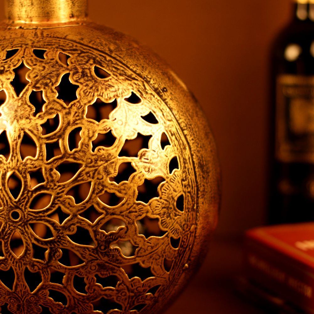 Netted Kuriya Tealight Lantern – Medium — view 2
