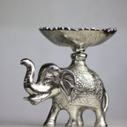 Elephant Bowl – Silver Finish