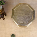 Embossed Silver Tunkey Stool — view 4