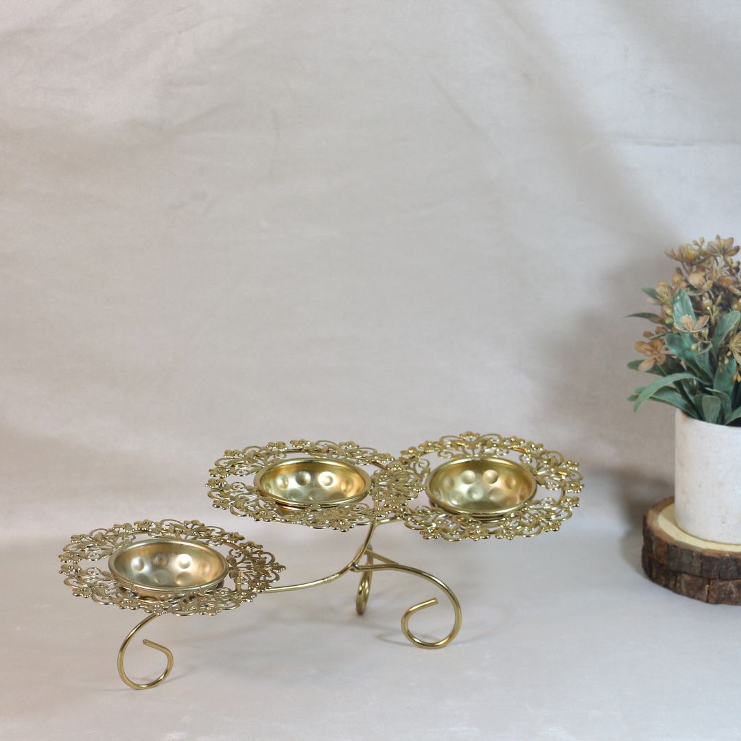 3-Way Urli Tealight Stand