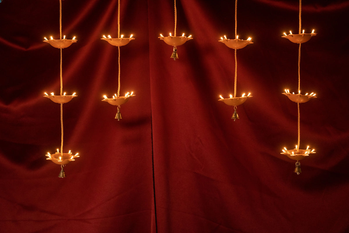 Handcrafted 11 Diya Toran made in India – HeritageKosh