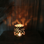 Cutwork Iron Tealight Holder – Small