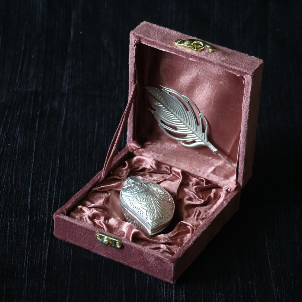 Plain Tilak Chopda Set, Boxed