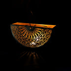 Half-Moon Hanging Lantern