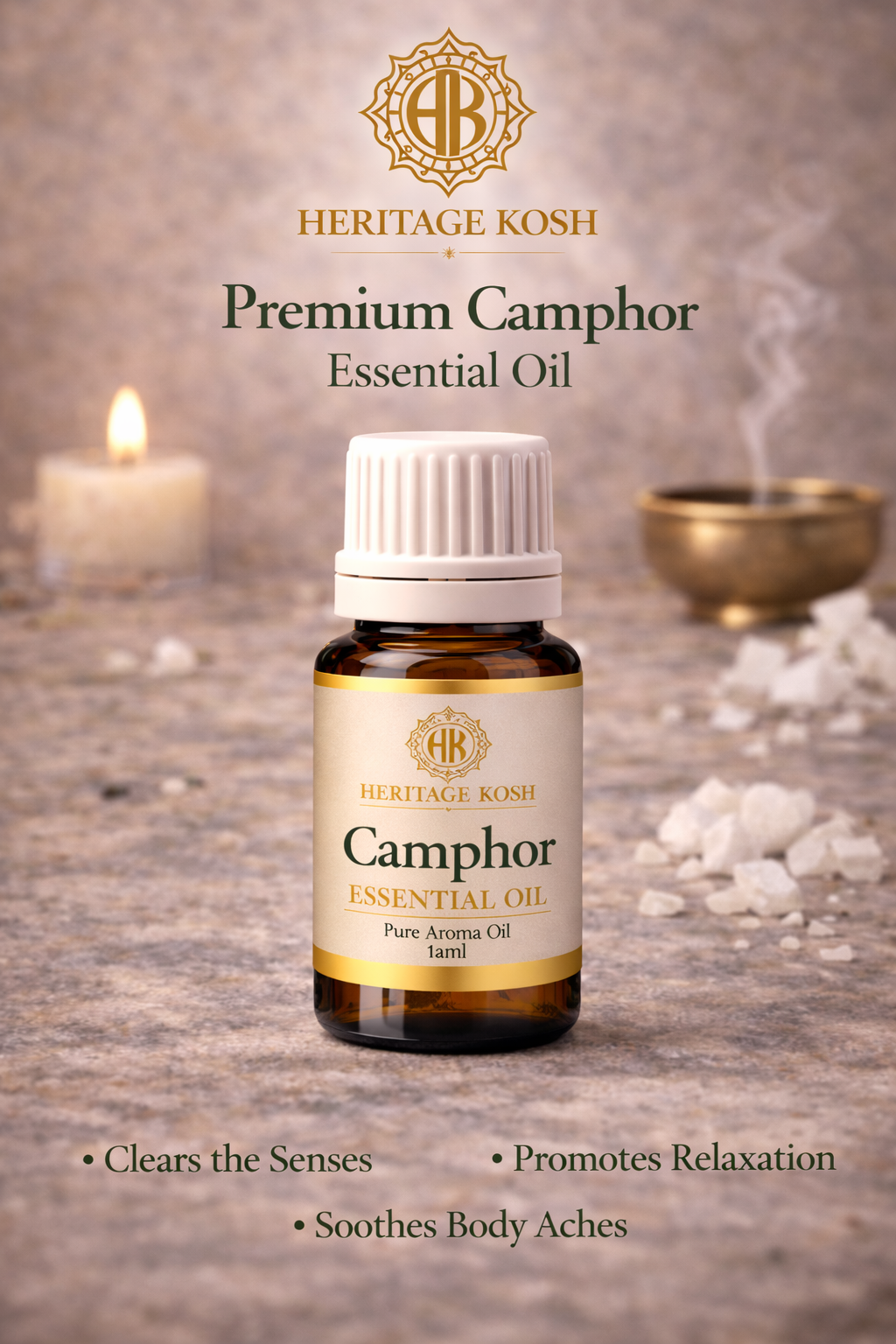 Handcrafted Functional Freshness Aroma Oil Set made in India – HeritageKosh