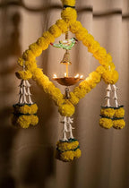 Handcrafted Marigold Parrot Light made in India – HeritageKosh