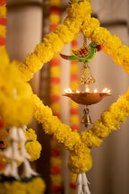 Handcrafted Marigold Parrot Light made in India – HeritageKosh