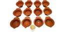 Handcrafted Water Sensor Small Diya made in India – HeritageKosh