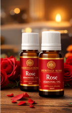 Handcrafted Rose Pure Aroma Oil made in India – HeritageKosh