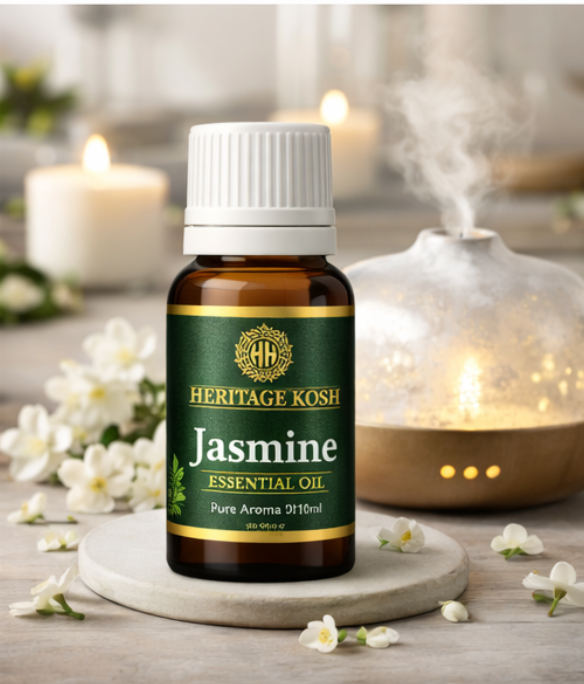 Jasmine – Pure Aroma Oil (10ml-Pack of 2)