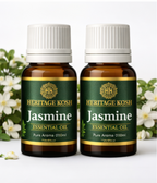 Handcrafted Jasmine Pure Aroma Oil made in India – HeritageKosh