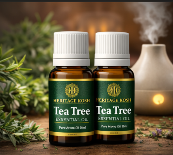 Handcrafted Tea Tree Pure Aroma Oil made in India – HeritageKosh