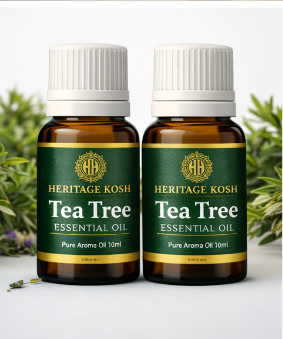 Handcrafted Tea Tree Pure Aroma Oil made in India – HeritageKosh