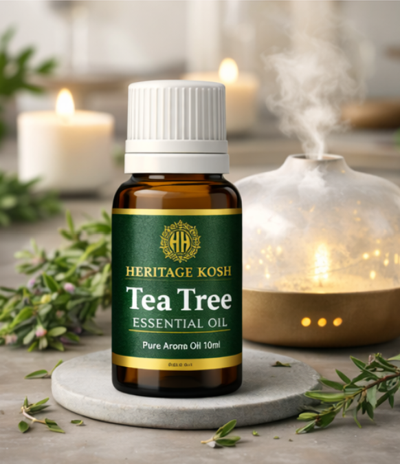Handcrafted Tea Tree Pure Aroma Oil made in India – HeritageKosh